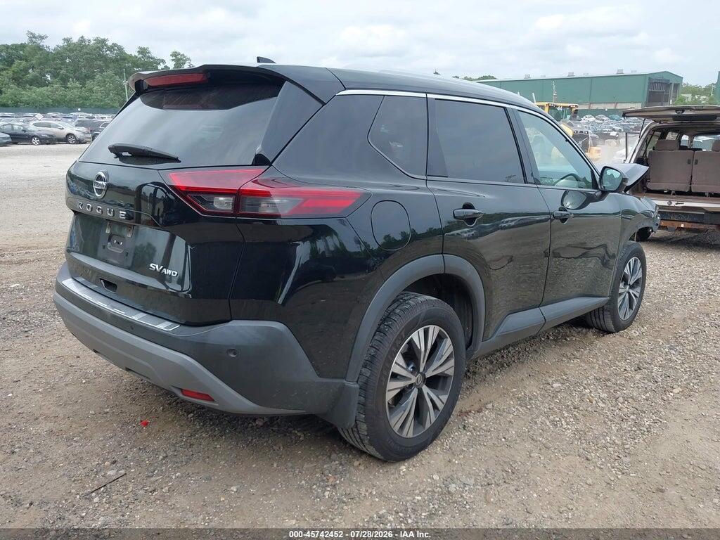 5N1AT3BB4MC768222 2021 NISSAN ROGUE photo no. 4