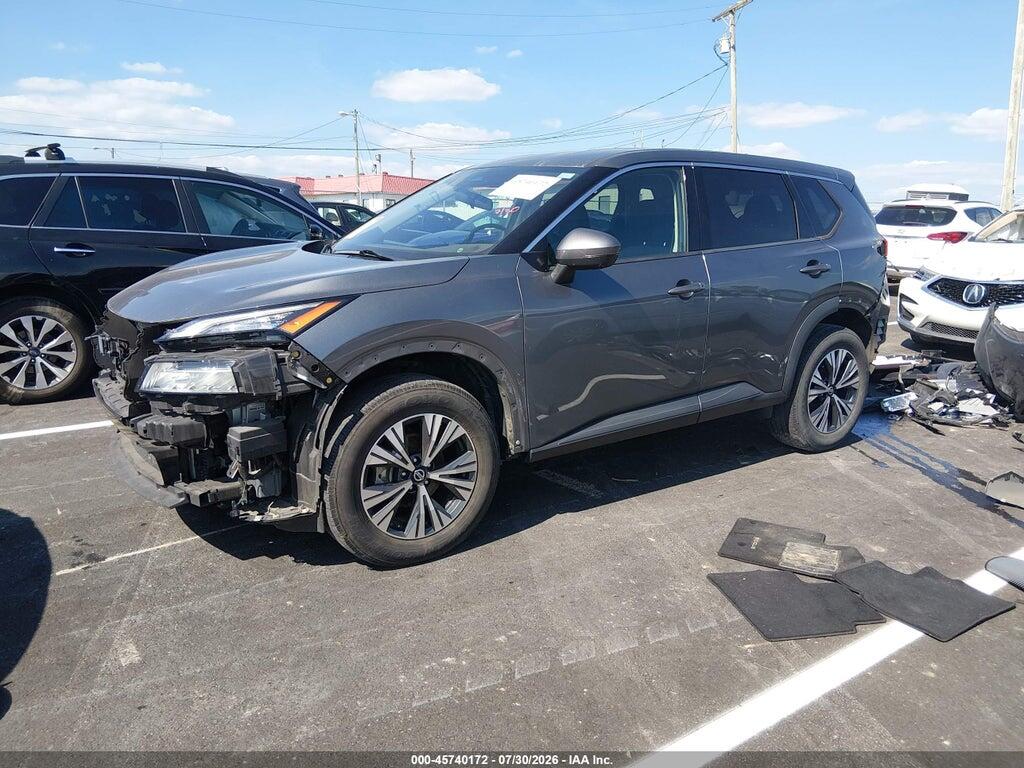 5N1AT3BB2MC801301 2021 NISSAN ROGUE photo no. 2