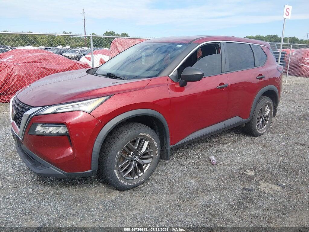 5N1AT3AB2MC831190 2021 NISSAN ROGUE photo no. 2