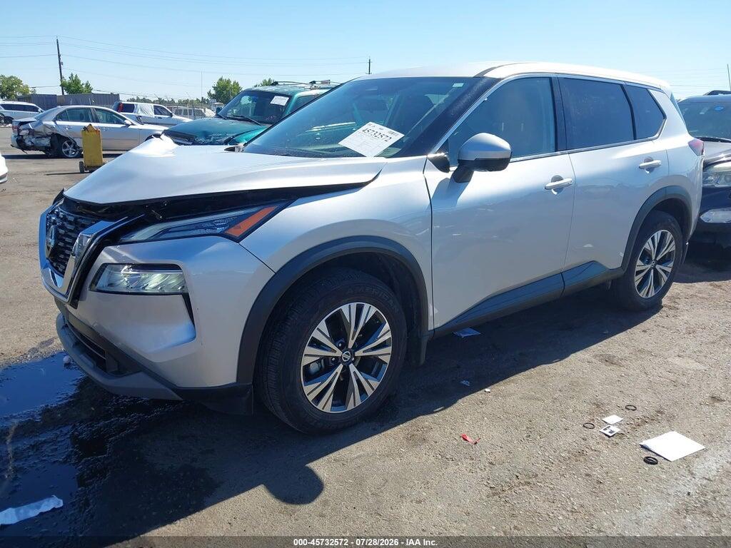 5N1AT3BA2MC841708 2021 NISSAN ROGUE photo no. 2