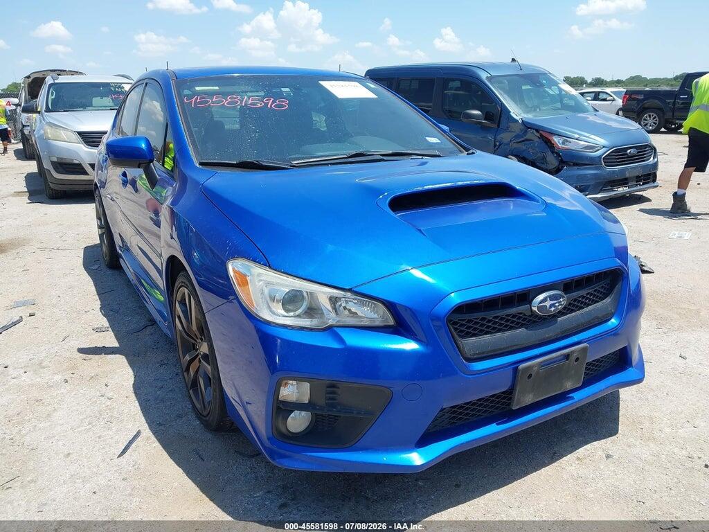 JF1VA1E64G9825878 2016 SUBARU WRX photo no. 1