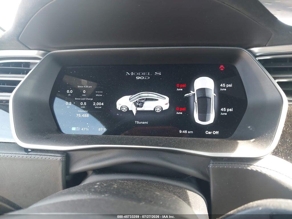 5YJSA1E21GF128152 2016 TESLA MODEL S photo no. 7