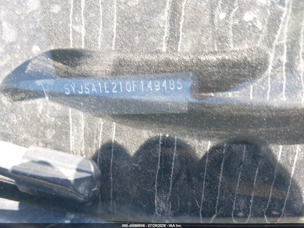5YJSA1E21GF149485 2016 TESLA MODEL S photo no. 9