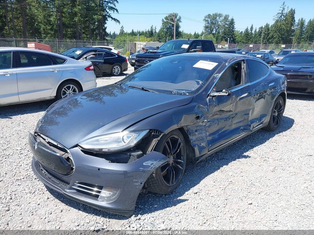 5YJSA1E21GF129396 2016 TESLA MODEL S photo no. 2