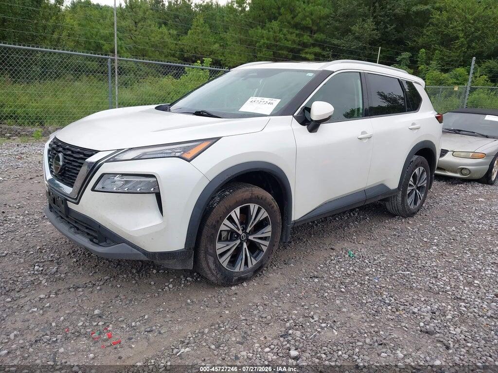 5N1AT3BA6MC840478 2021 NISSAN ROGUE photo no. 2