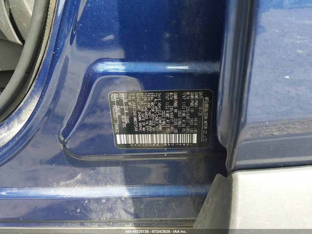 JN8AT3AB1MW207548 2021 NISSAN ROGUE photo no. 9