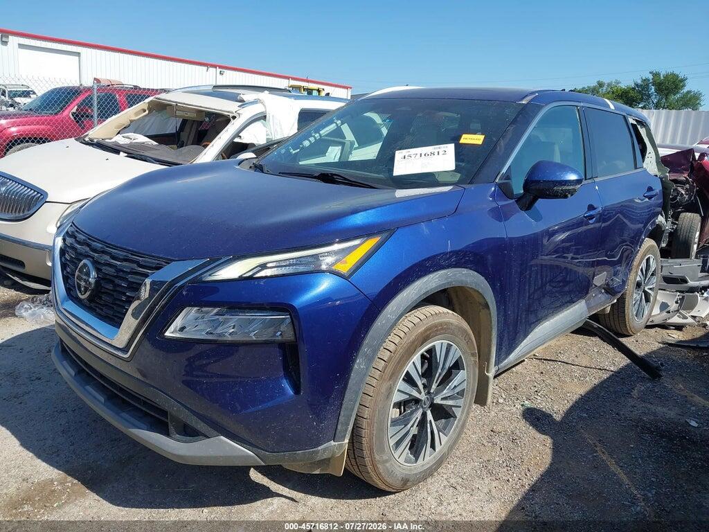 5N1AT3BA7MC811300 2021 NISSAN ROGUE photo no. 2