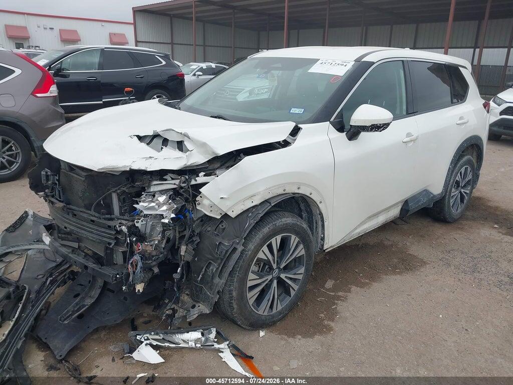 5N1AT3BA8MC824749 2021 NISSAN ROGUE photo no. 2