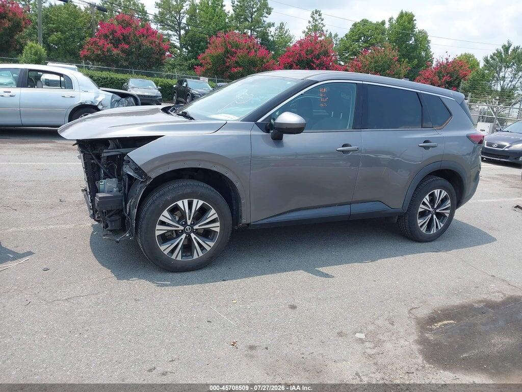 5N1AT3BB0MC735380 2021 NISSAN ROGUE photo no. 2