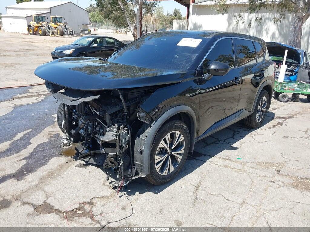 5N1AT3BAXMC835381 2021 NISSAN ROGUE photo no. 2