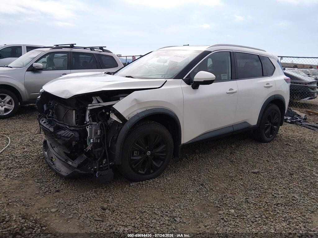 5N1AT3BA2MC710567 2021 NISSAN ROGUE photo no. 2