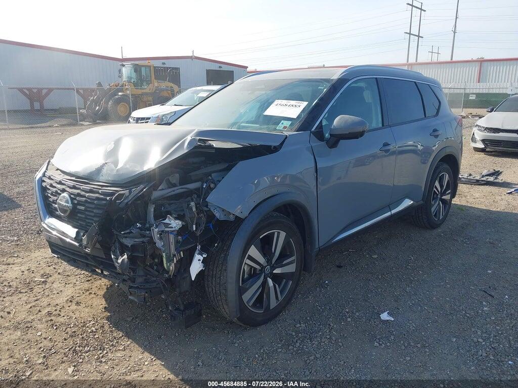 5N1AT3CA9MC759232 2021 NISSAN ROGUE photo no. 2