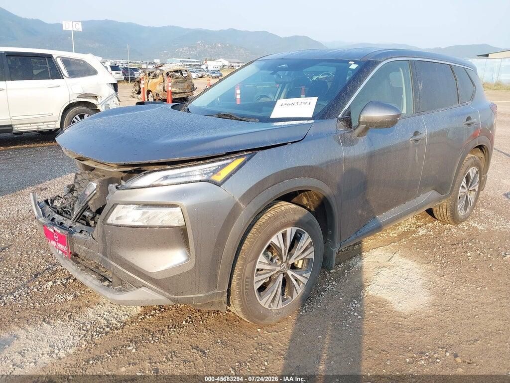 5N1AT3BB7MC739443 2021 NISSAN ROGUE photo no. 2