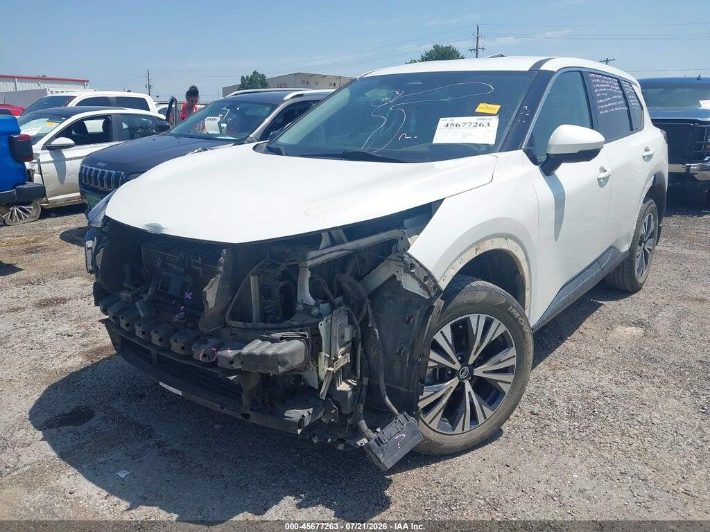 5N1AT3BB4MC837121 2021 NISSAN ROGUE photo no. 2