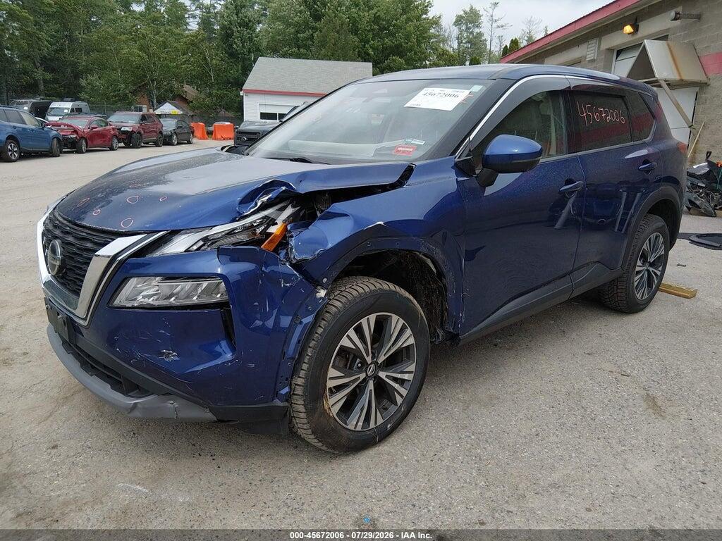 JN8AT3BB3MW225466 2021 NISSAN ROGUE photo no. 2