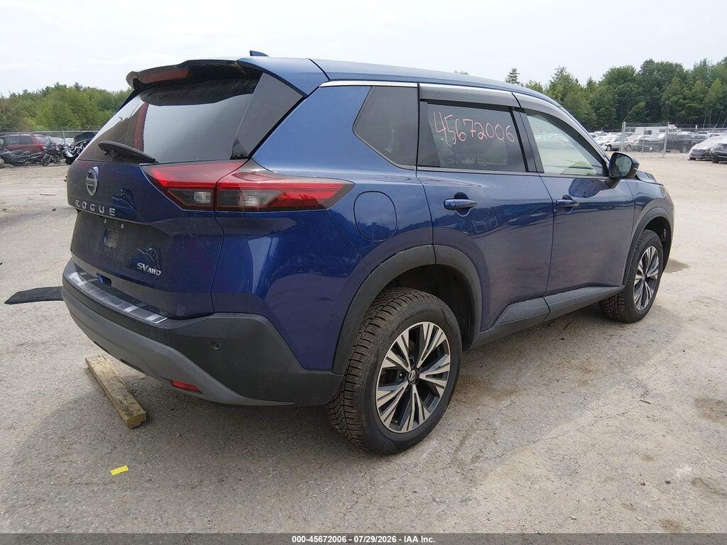 JN8AT3BB3MW225466 2021 NISSAN ROGUE photo no. 4
