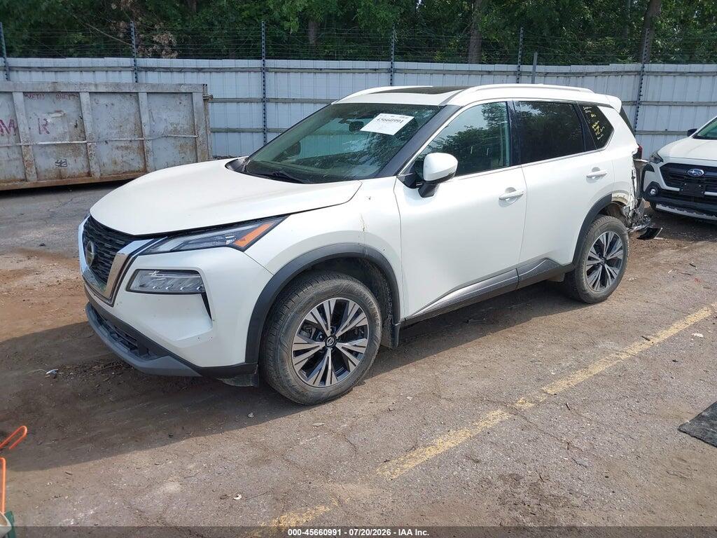 5N1AT3BB7MC707544 2021 NISSAN ROGUE photo no. 2
