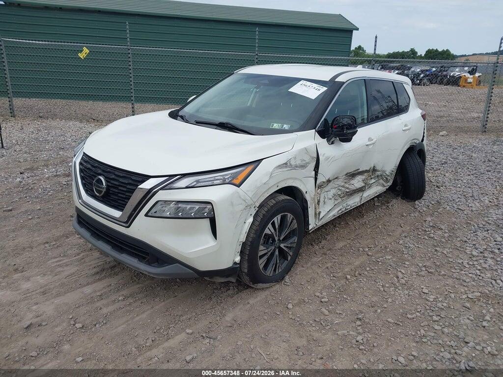 5N1AT3BBXMC740294 2021 NISSAN ROGUE photo no. 2