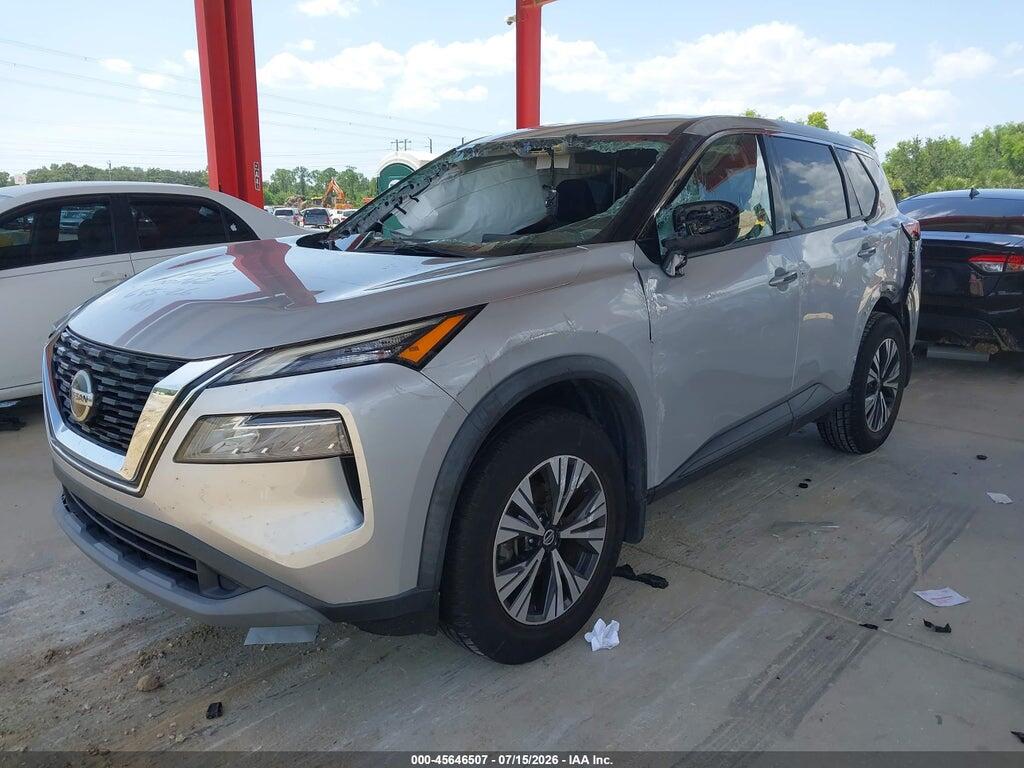 5N1AT3BA9MC808821 2021 NISSAN ROGUE photo no. 2