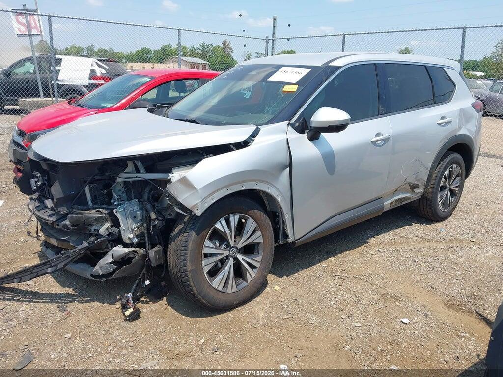 5N1AT3BB6MC738901 2021 NISSAN ROGUE photo no. 2