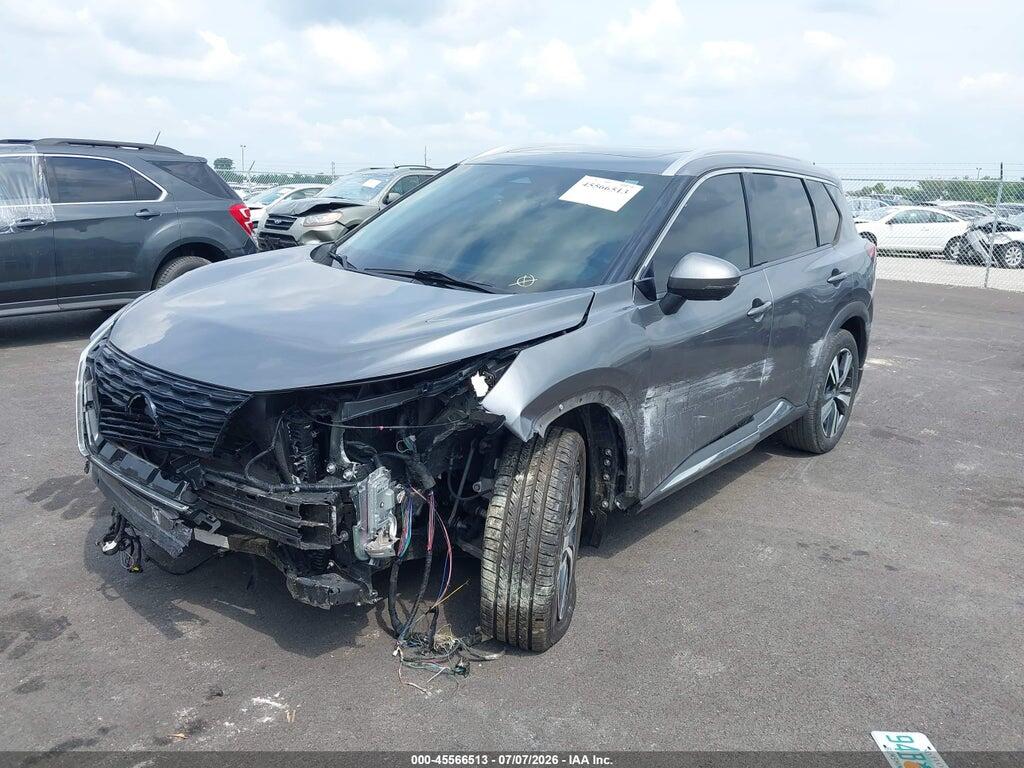 5N1AT3CA2MC843408 2021 NISSAN ROGUE photo no. 2