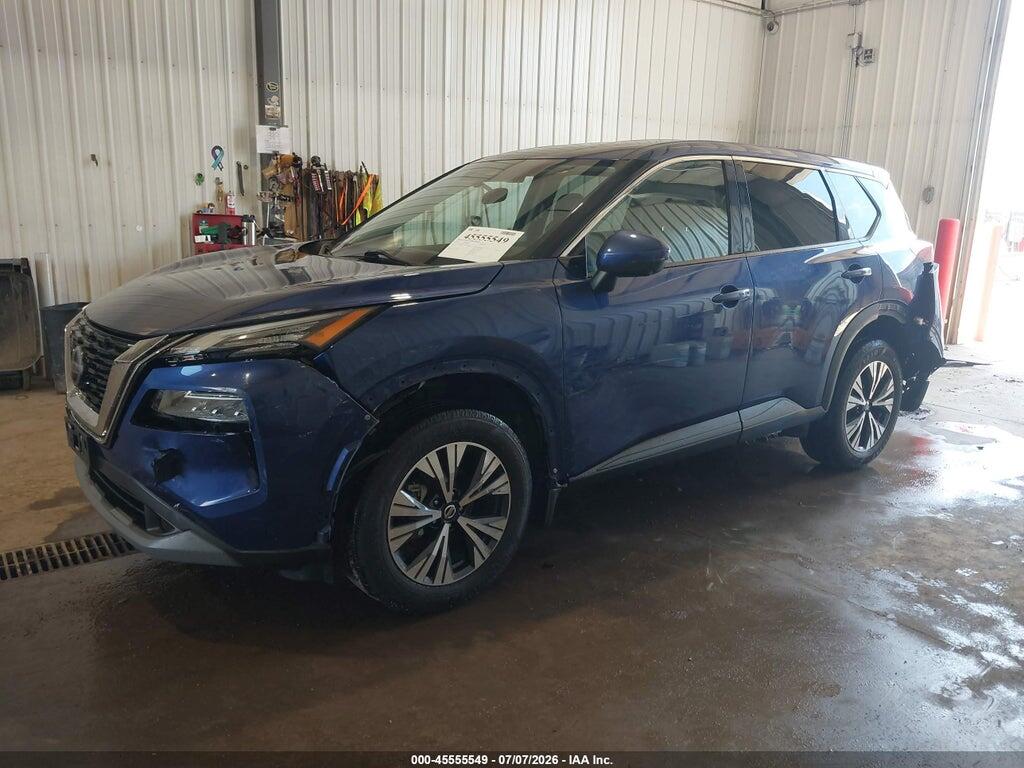 5N1AT3BB2MC798125 2021 NISSAN ROGUE photo no. 2