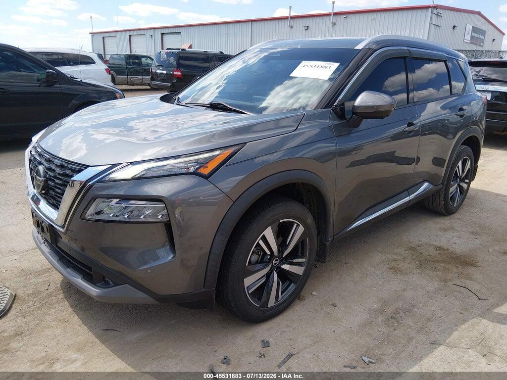5N1AT3CA5MC815831 2021 NISSAN ROGUE photo no. 2
