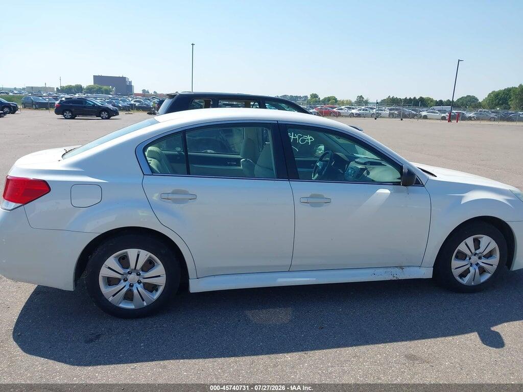4S3BMAA67B1229164 2011 SUBARU LEGACY photo no. 6