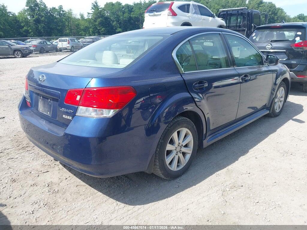 4S3BMBB63B3236265 2011 SUBARU LEGACY photo no. 4