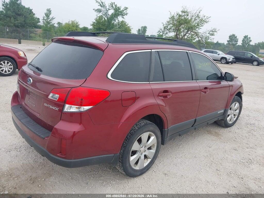 4S4BRCCC7B3336845 2011 SUBARU OUTBACK photo no. 4