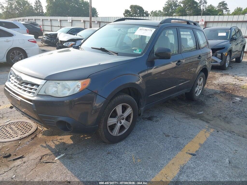 JF2SHABCXBH708356 2011 SUBARU FORESTER photo no. 2