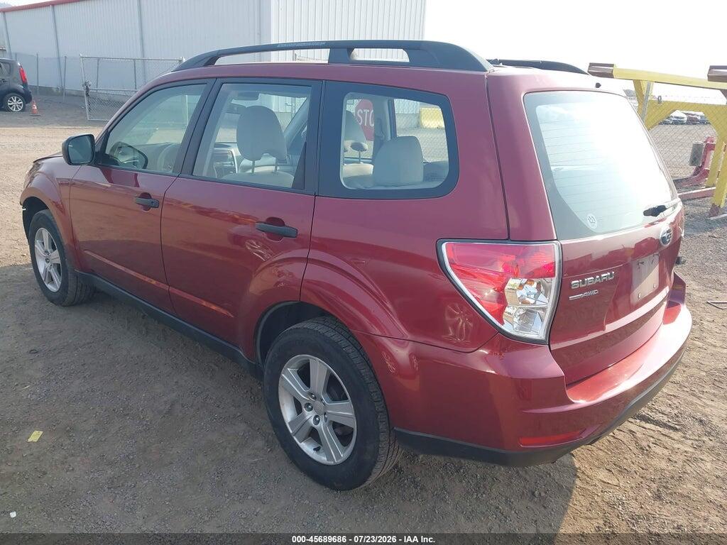 JF2SHABC7BH767347 2011 SUBARU FORESTER photo no. 3
