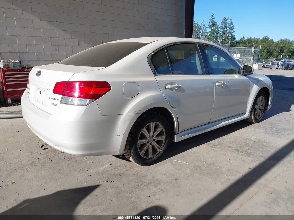 4S3BMBC62B3212537 2011 SUBARU LEGACY photo no. 4
