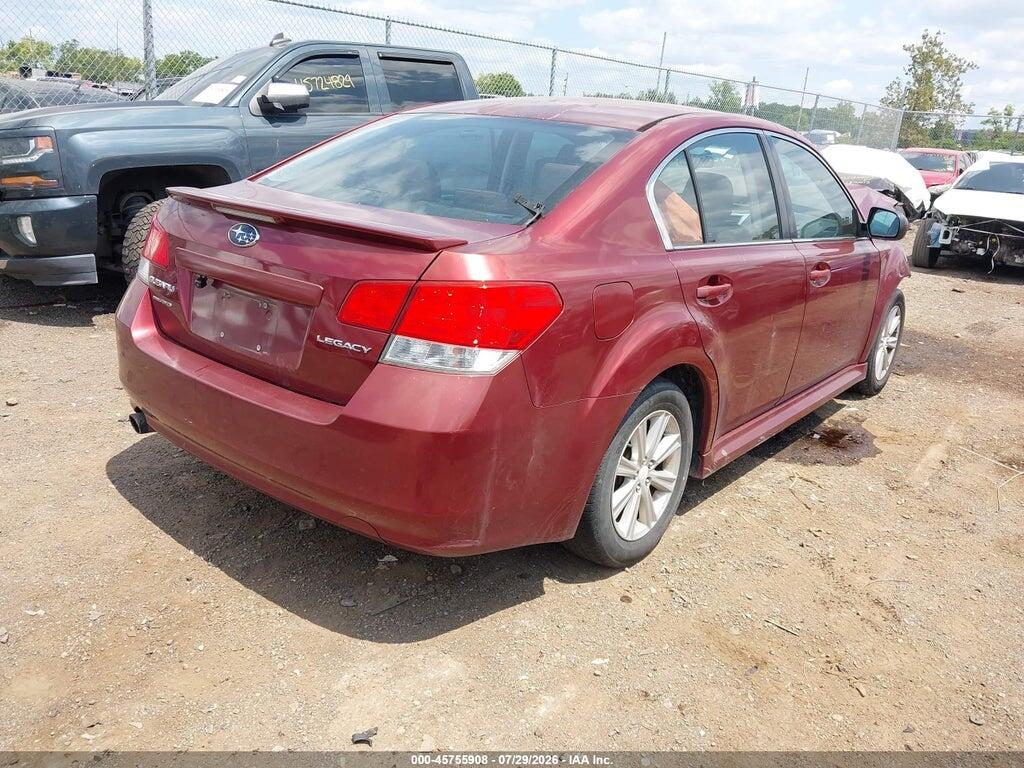 4S3BMCG60B3248128 2011 SUBARU LEGACY photo no. 4