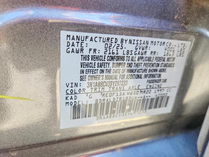 2025 NISSAN SENTRA SV — Фото 12 из 12