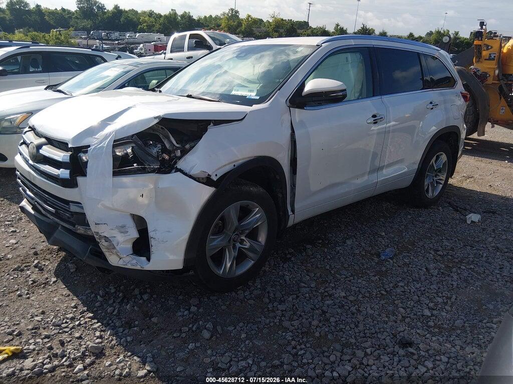 5TDDZRFH4HS410253 2017 TOYOTA HIGHLANDER photo no. 2