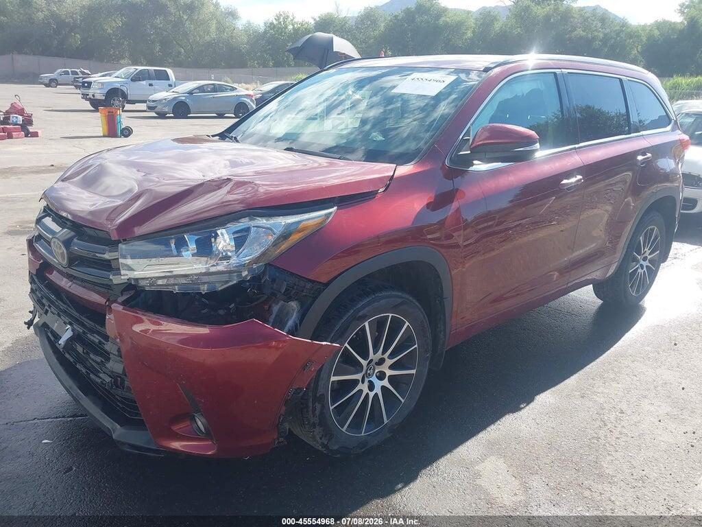 5TDJZRFH3HS359699 2017 TOYOTA HIGHLANDER photo no. 2