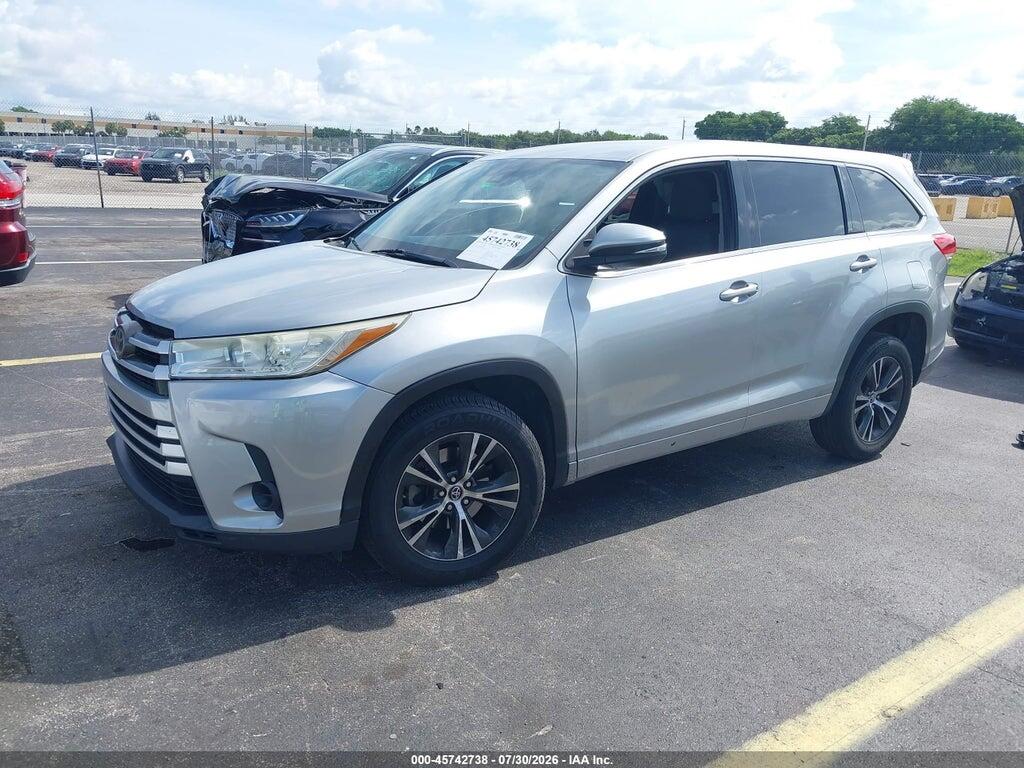 5TDZARFH8HS026537 2017 TOYOTA HIGHLANDER photo no. 2
