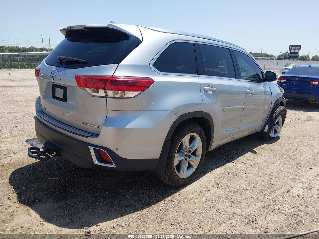 5TDDZRFH4HS397326 2017 TOYOTA HIGHLANDER photo no. 4