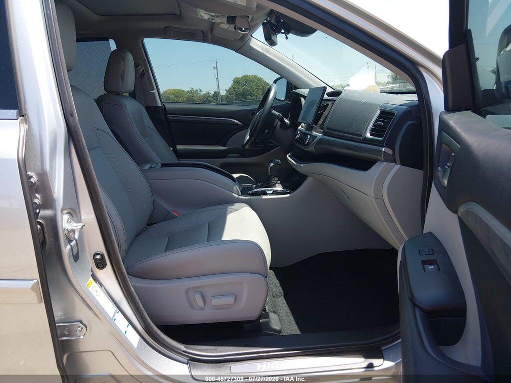 5TDDZRFH4HS397326 2017 TOYOTA HIGHLANDER photo no. 5