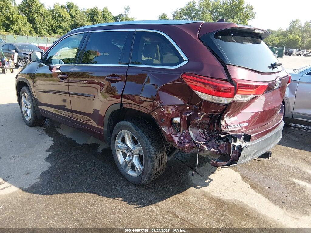 5TDDZRFH2HS377107 2017 TOYOTA HIGHLANDER photo no. 3