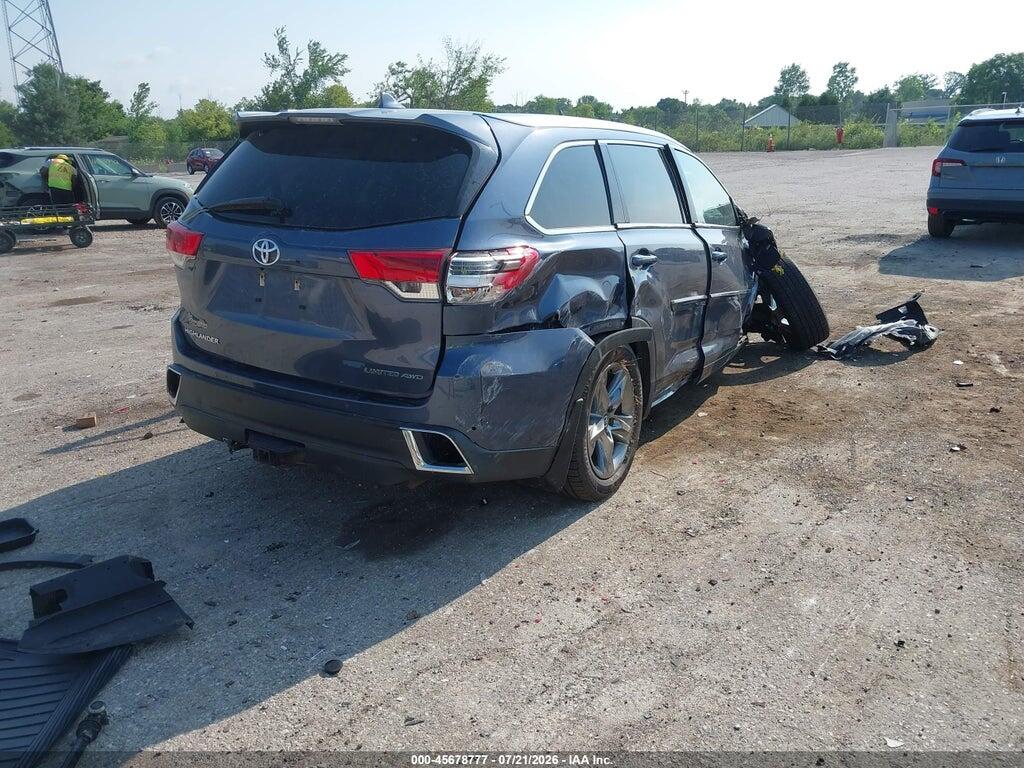 5TDDZRFH9HS380960 2017 TOYOTA HIGHLANDER photo no. 4