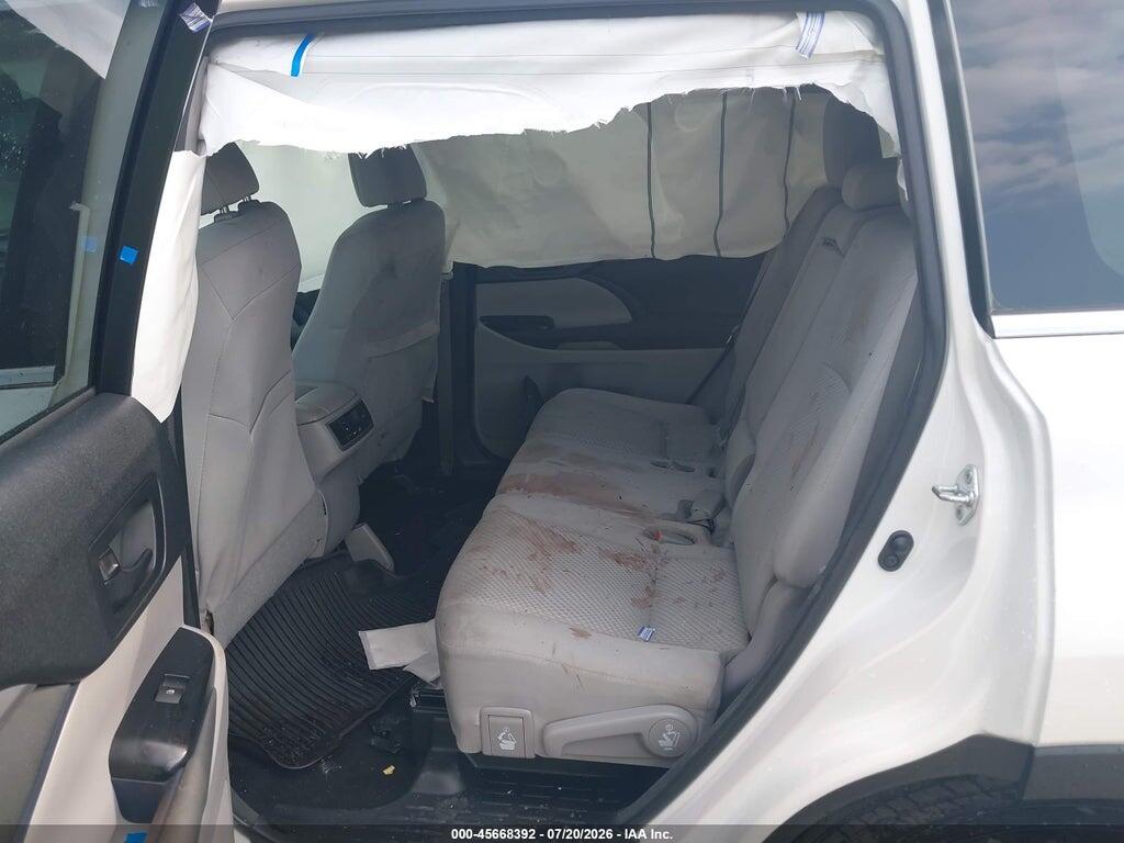 5TDZARFH2HS031863 2017 TOYOTA HIGHLANDER photo no. 8