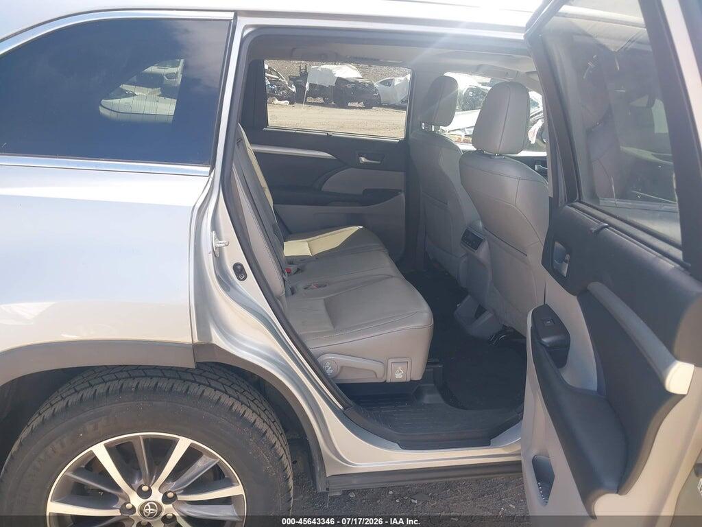 5TDJZRFH2HS444534 2017 TOYOTA HIGHLANDER photo no. 8