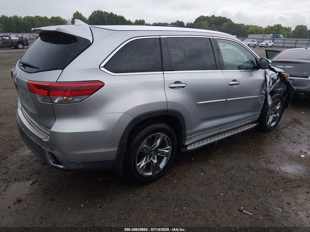 5TDDZRFH9HS456418 2017 TOYOTA HIGHLANDER photo no. 4