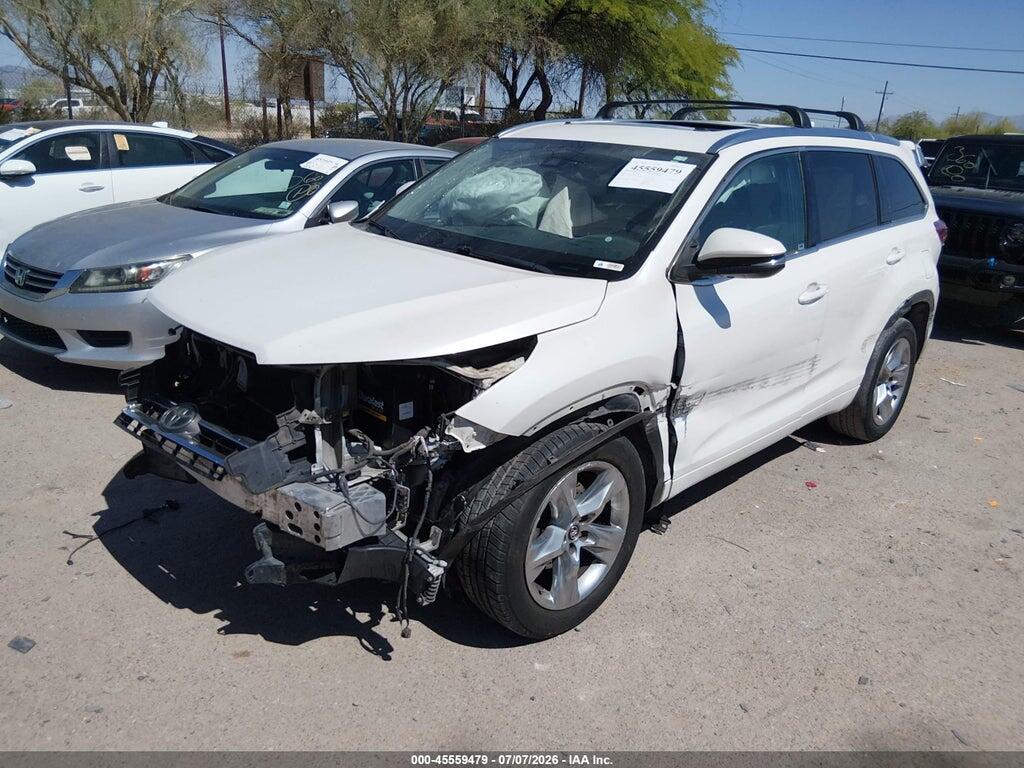 5TDYZRFH5HS231592 2017 TOYOTA HIGHLANDER photo no. 2