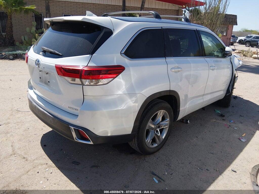 5TDYZRFH5HS231592 2017 TOYOTA HIGHLANDER photo no. 4
