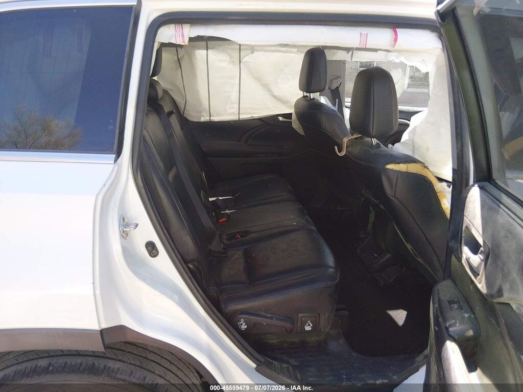 5TDYZRFH5HS231592 2017 TOYOTA HIGHLANDER photo no. 8