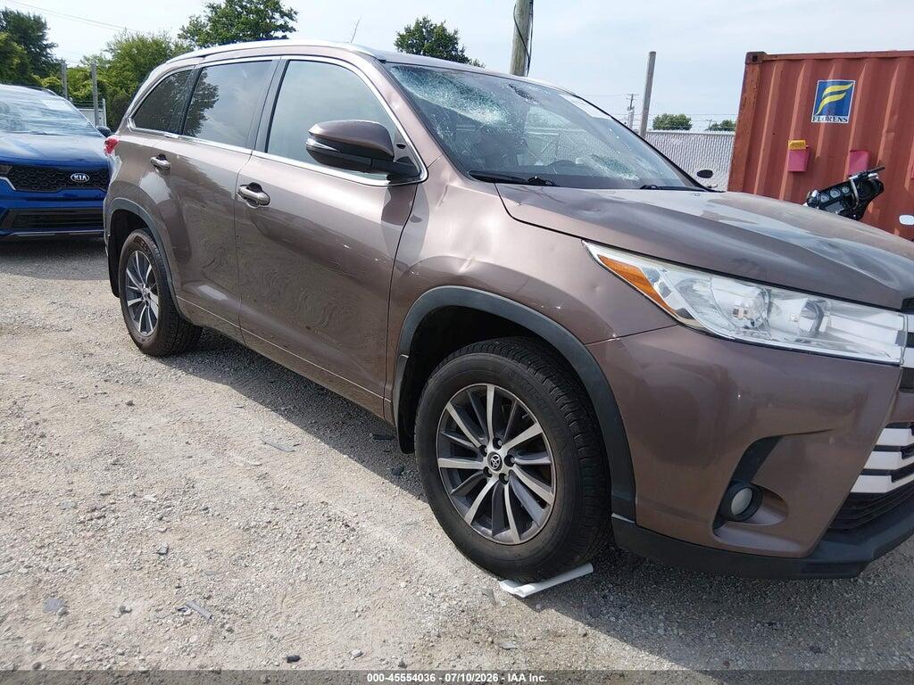 5TDJZRFH2HS443089 2017 TOYOTA HIGHLANDER photo no. 1