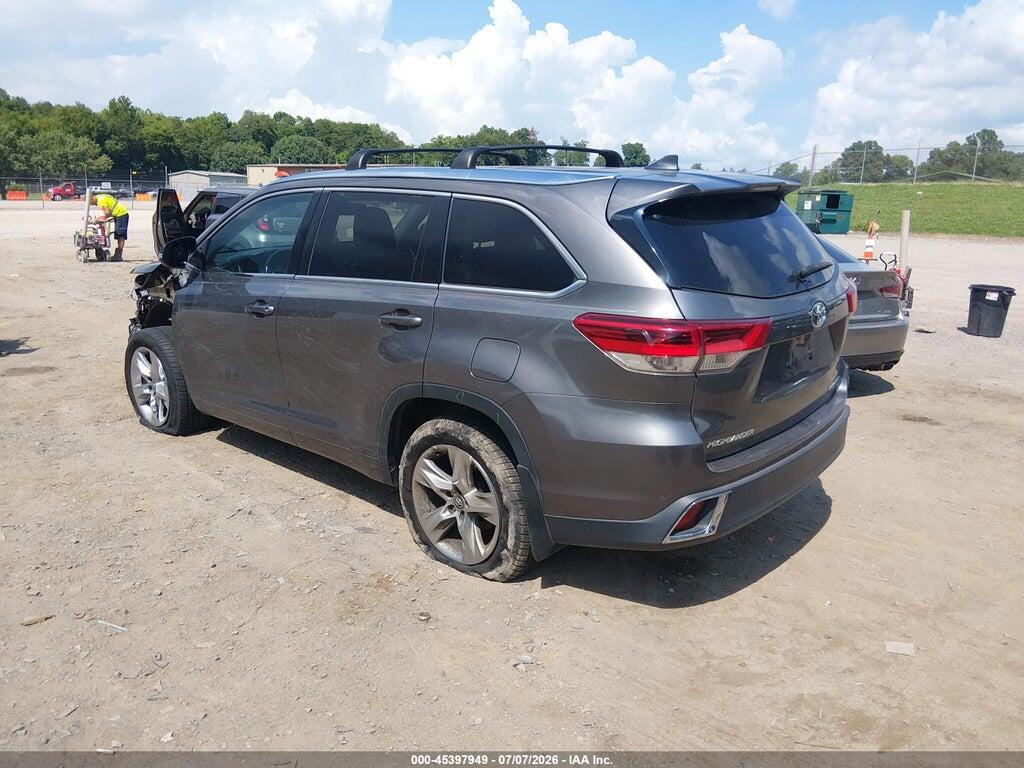 5TDDZRFH9HS377802 2017 TOYOTA HIGHLANDER photo no. 3